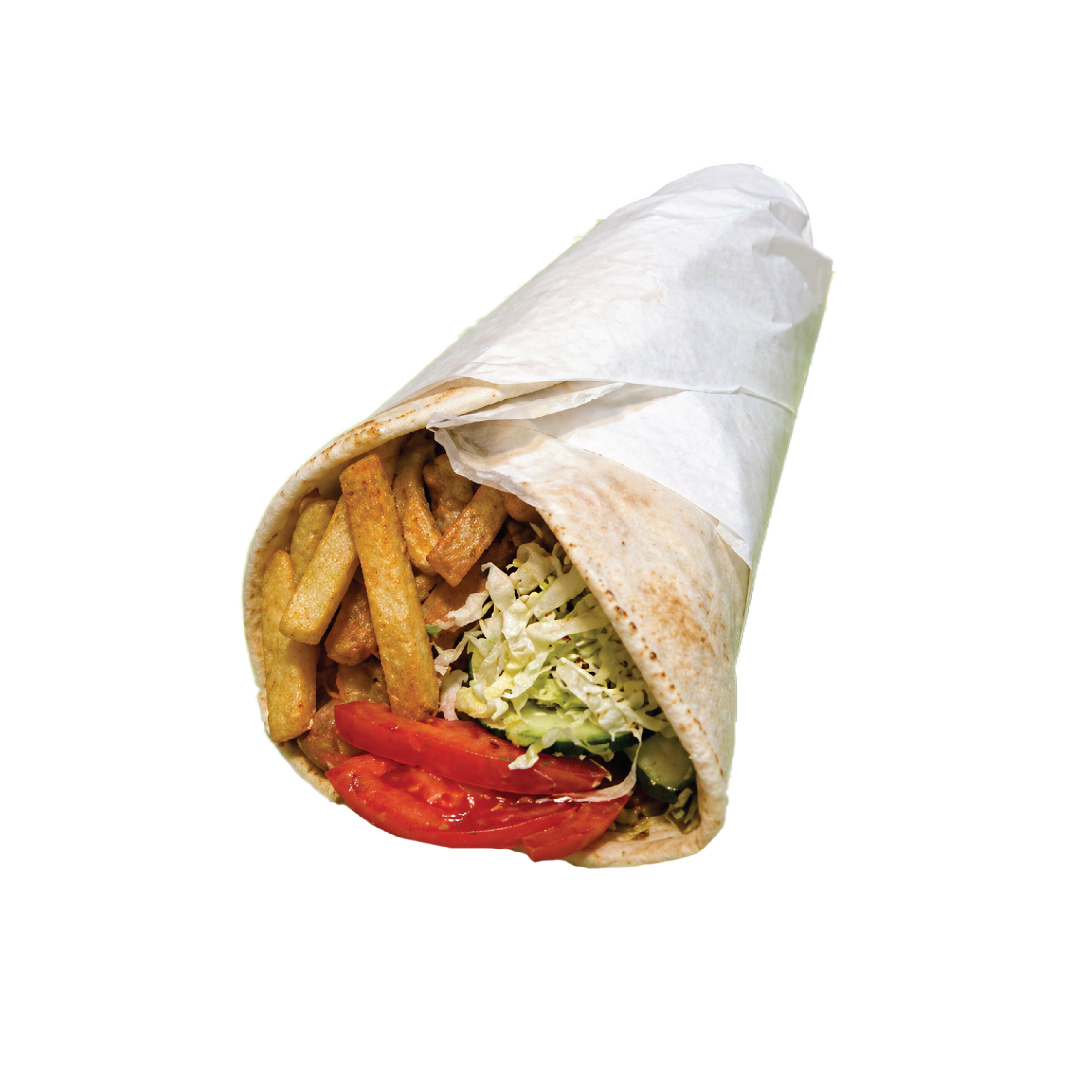 Vegetarian döner sandwich