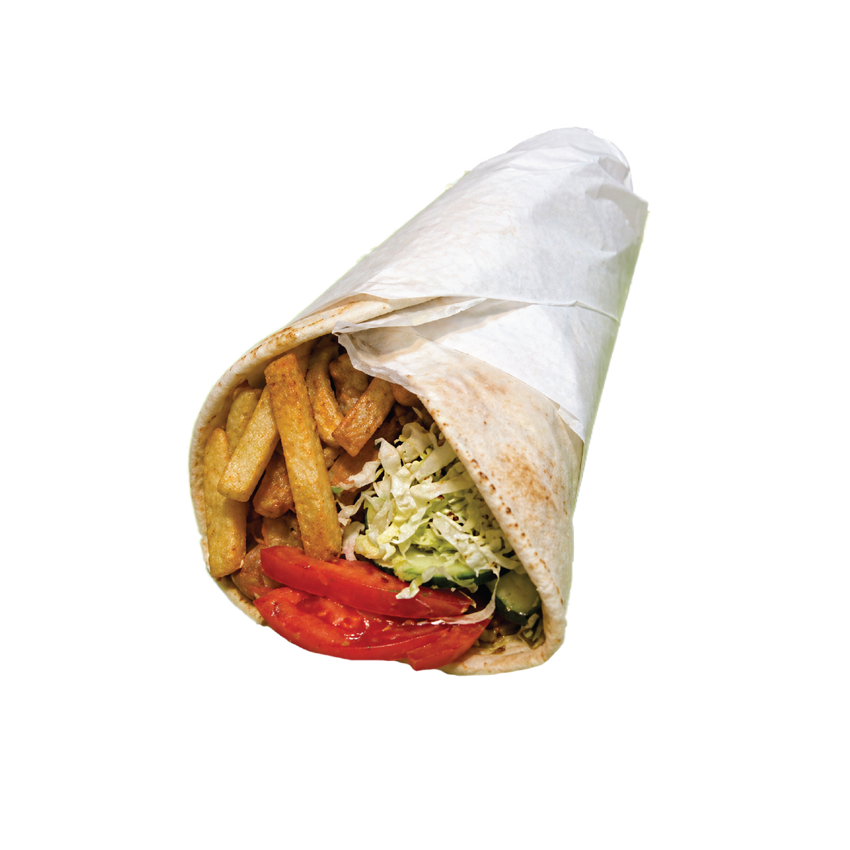 Vegetarian döner sandwich