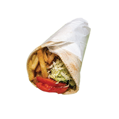 Vegetarian döner sandwich