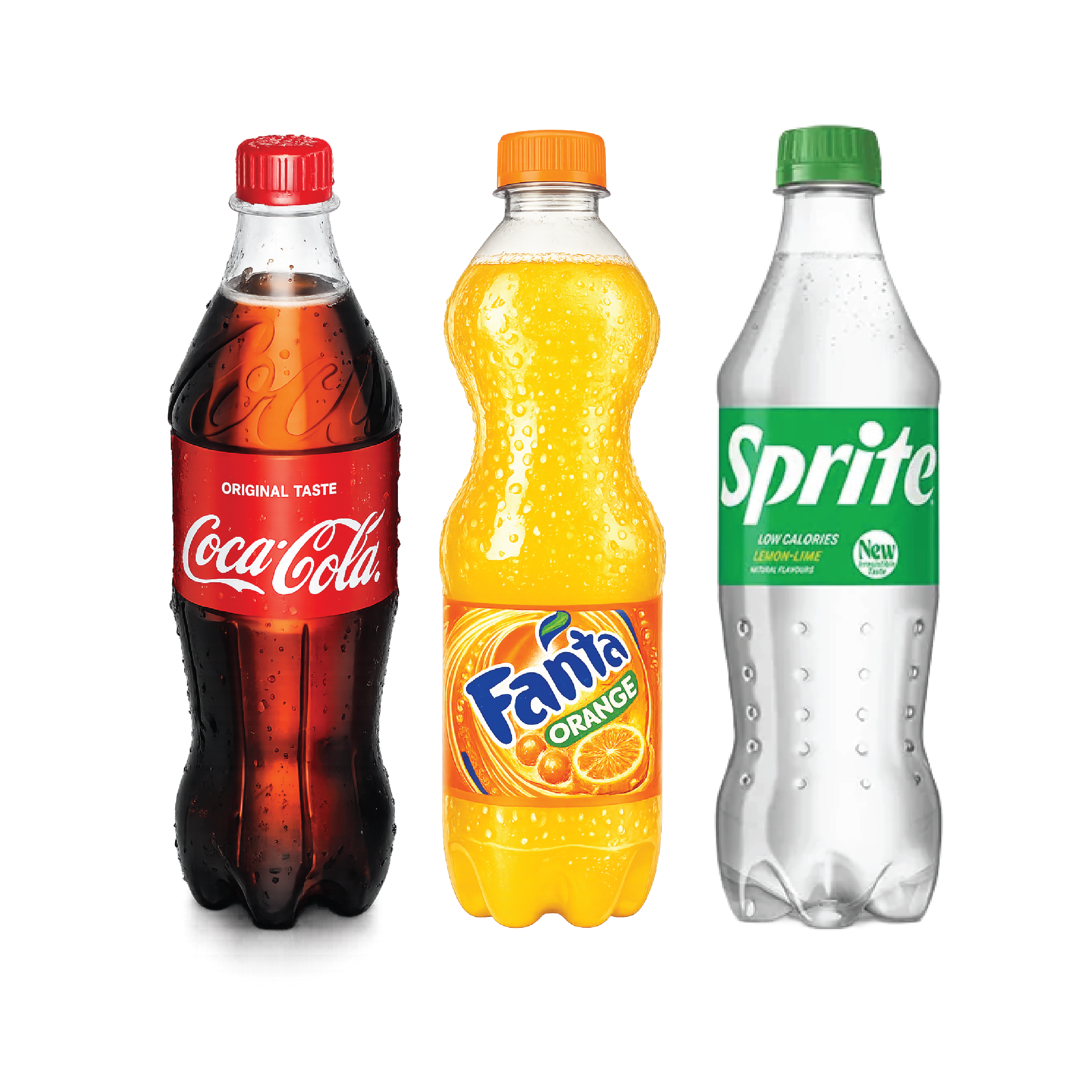 Coca-Cola, Fanta, Sprite