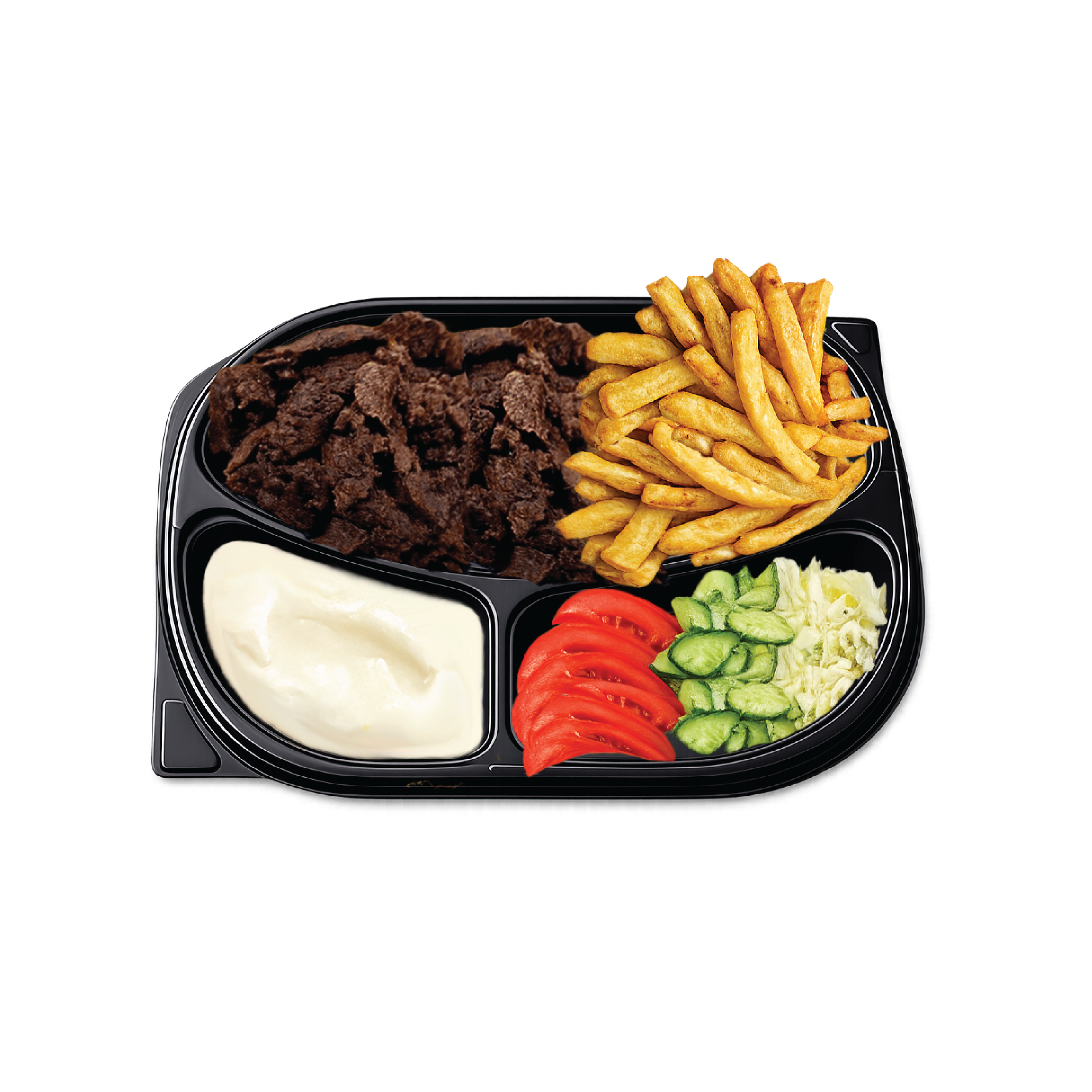 Beef döner portion