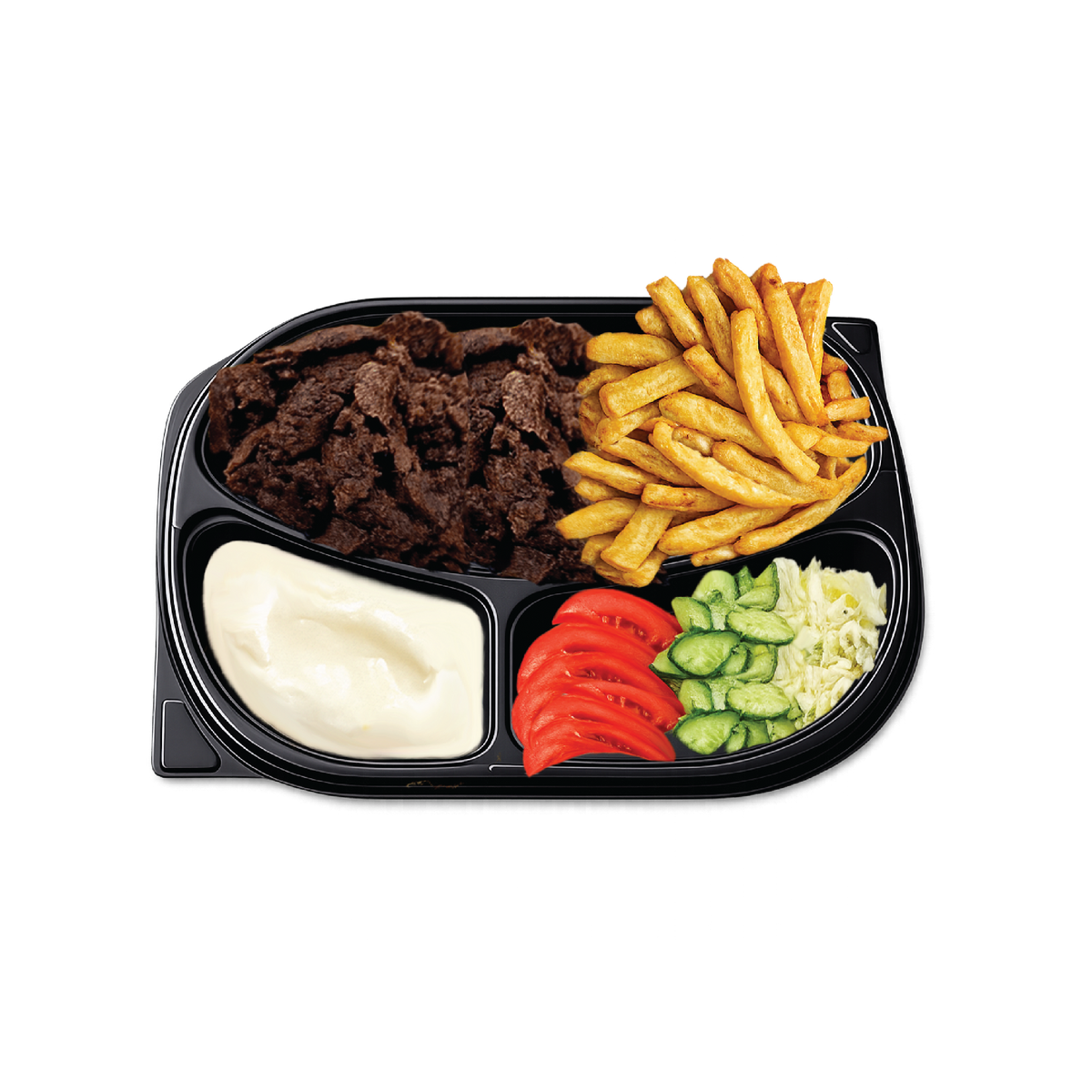 Beef döner portion