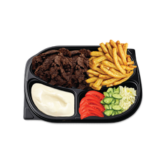 Beef döner portion